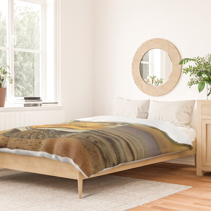 Roxanne on the rocks - Whiskey sunset Duvet Cover Gallery Image 2