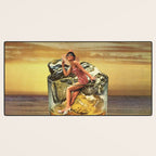 Roxanne on the rocks - Whiskey sunset Desk Mat Gallery Image 3