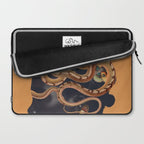 Snake and Butterflies Laptop Sleeve Gallery Image 2