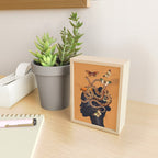 Snake and Butterflies Mini Art Print Gallery Image 2