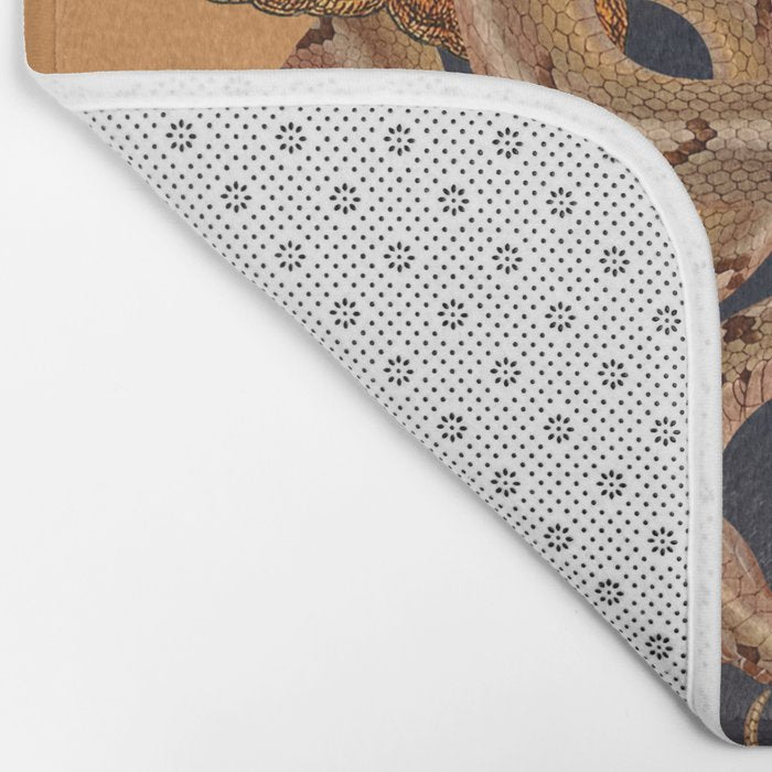 Snake and Butterflies Bath Mat Gallery Image 2