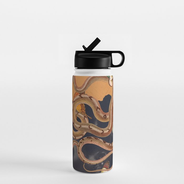 Snake and Butterflies Water Bottle Gallery Image 1