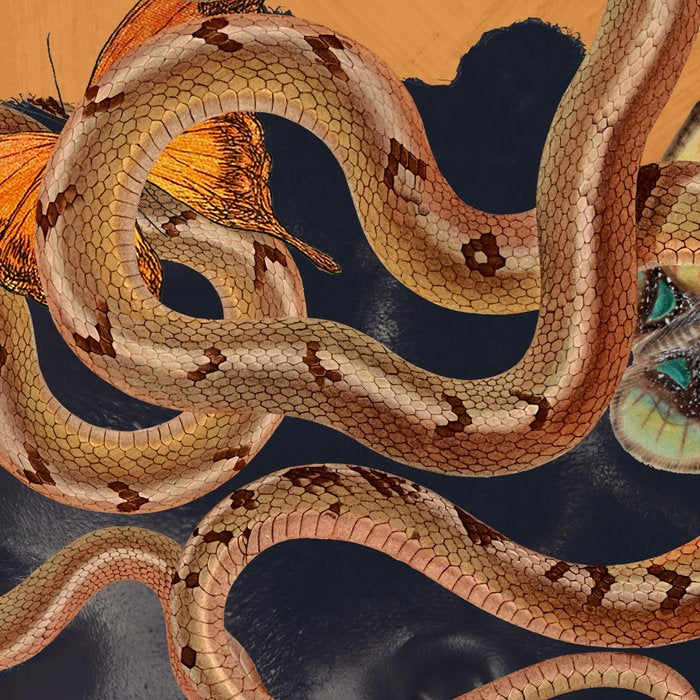 Snake and Butterflies Coffee Mug Gallery Image 2