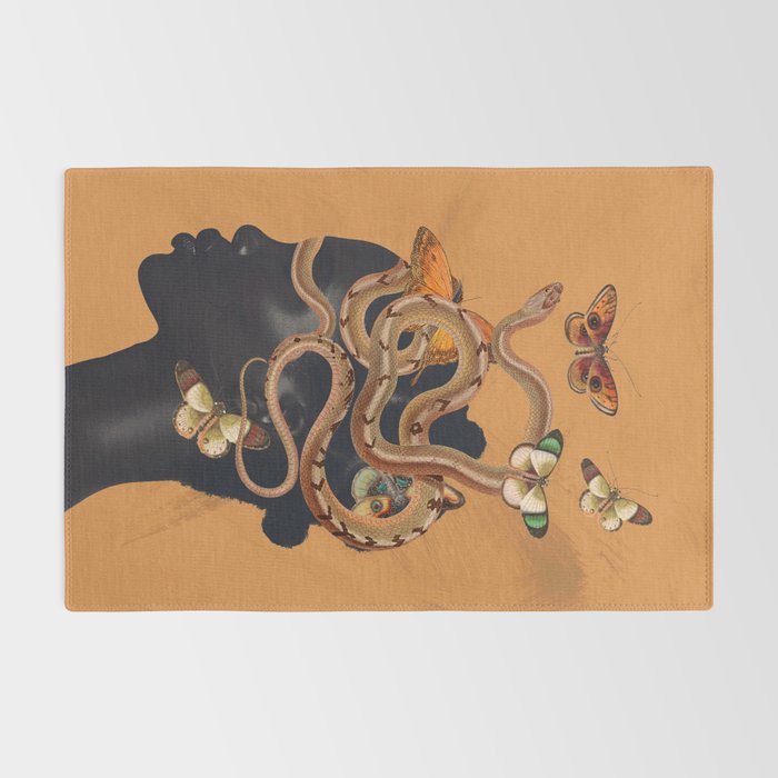 Snake and Butterflies Rug Gallery Image 2