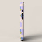 Abstract Lilac Dots iPhone Case Gallery Image 2