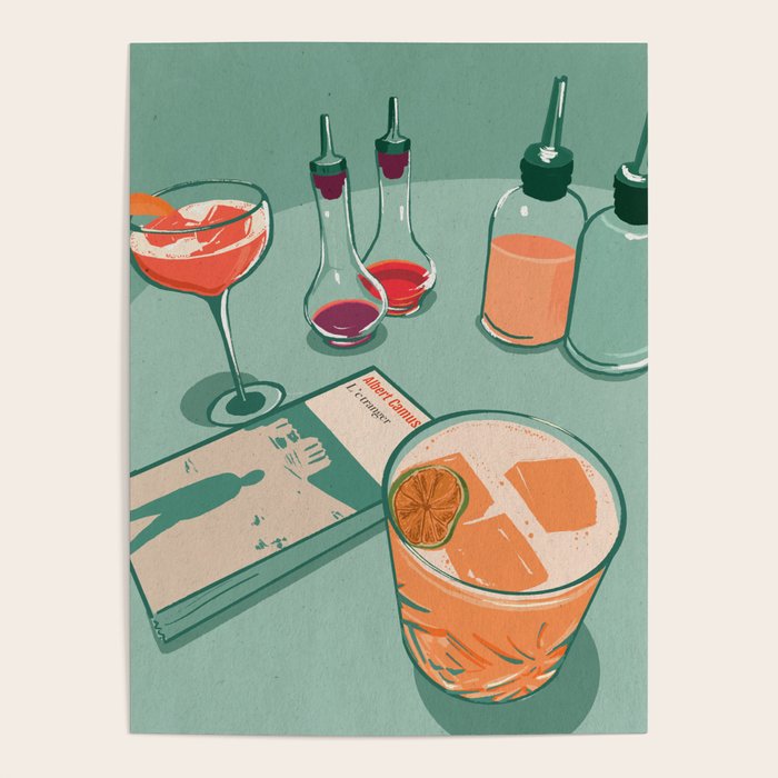 Cocktails and a Book Poster Gallery Image 4