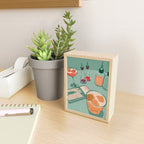 Cocktails and a Book Mini Art Print Gallery Image 2