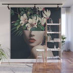 Floral Portrait 35 Wall Mural Gallery Image 1
