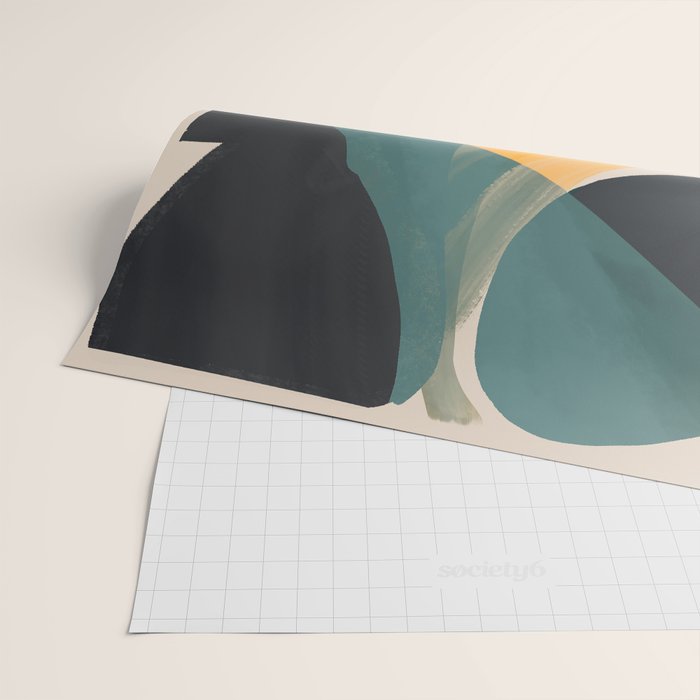 Modern Abstract Art 146 Wrapping Paper Gallery Image 2