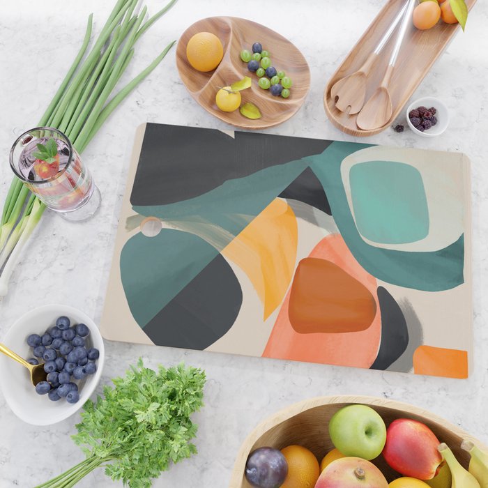 Modern Abstract Art 146 Cutting Board Gallery Image 2