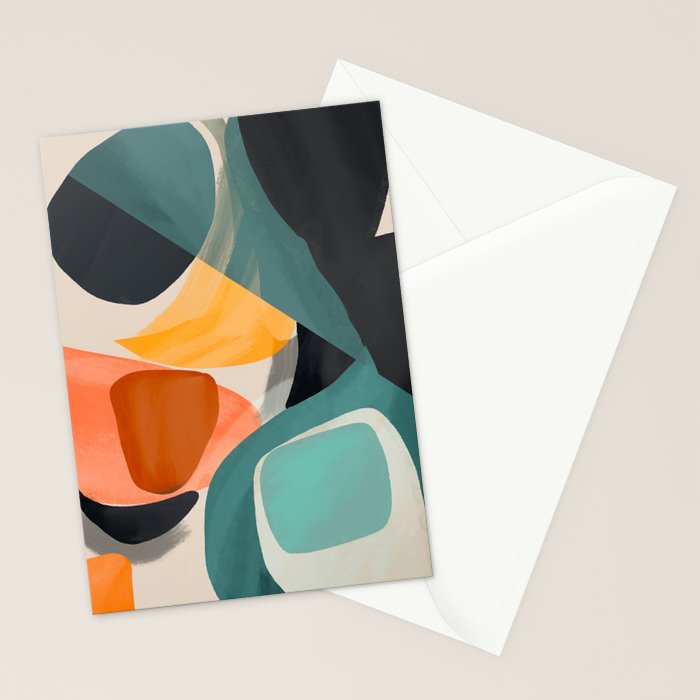 Modern Abstract Art 146 Stationery Card Gallery Image 2