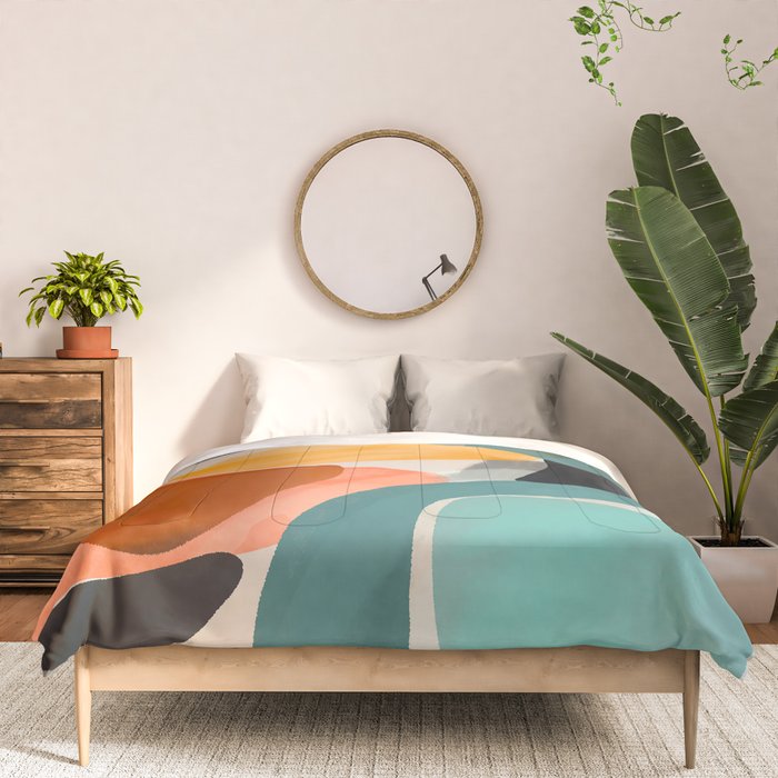 Modern Abstract Art 146 Comforter Gallery Image 3