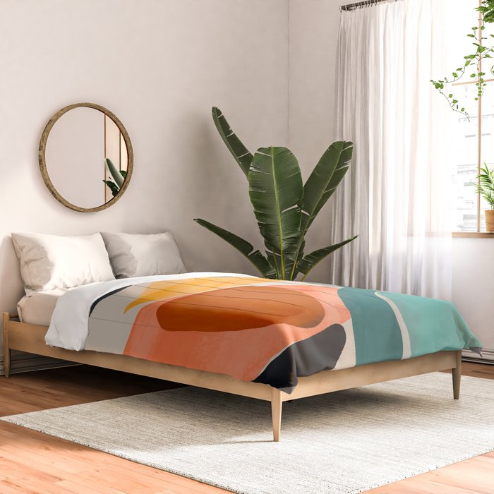Modern Abstract Art 146 Comforter Gallery Image 2