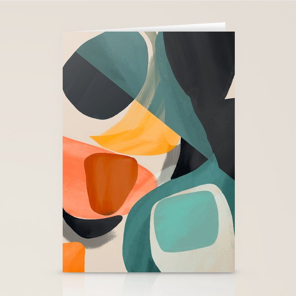 Modern Abstract Art 146 Stationery Card Gallery Image 1