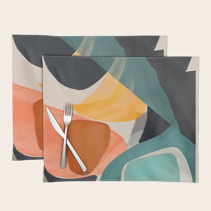 Modern Abstract Art 146 Placemat Gallery Image 1