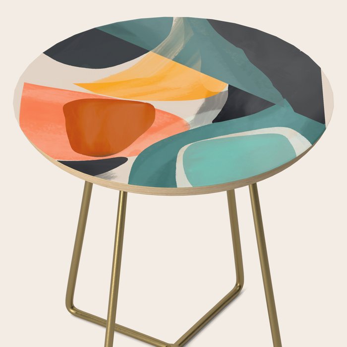 Modern Abstract Art 146 Side Table Gallery Image 2