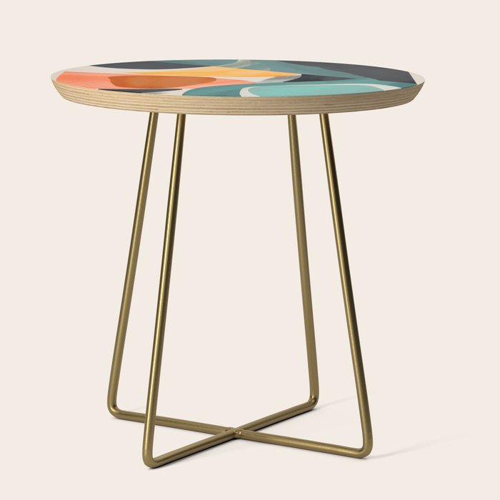 Modern Abstract Art 146 Side Table Gallery Image 1