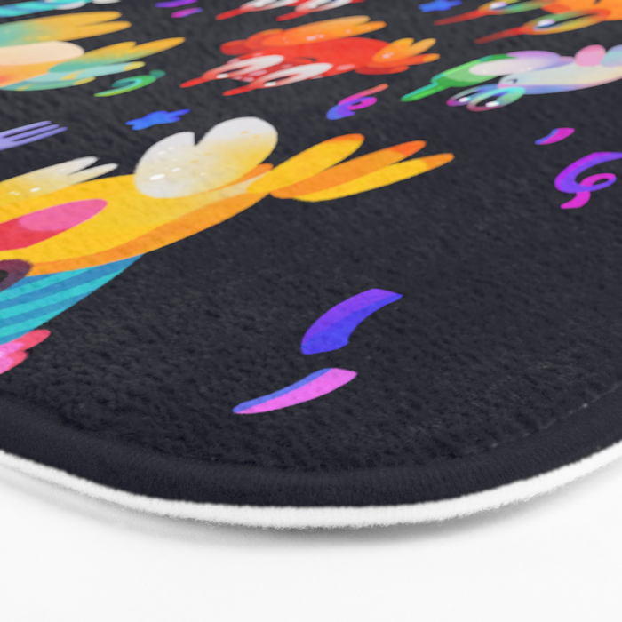 Party crab Bath Mat Gallery Image 3