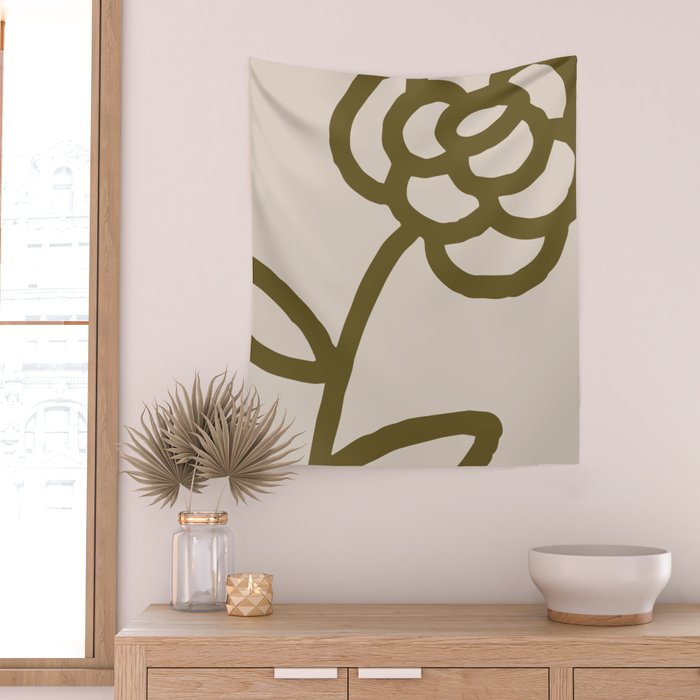 flowers feelings âÂ flower only Wall Tapestry Gallery Image 2