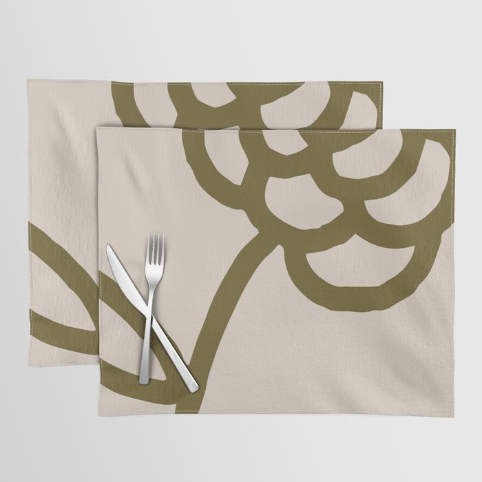 flowers feelings âÂ flower only Placemat Gallery Image 1