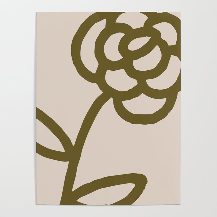 flowers feelings âÂ flower only Poster