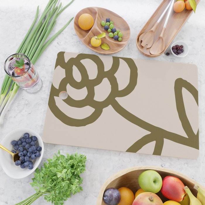 flowers feelings âÂ flower only Cutting Board Gallery Image 2