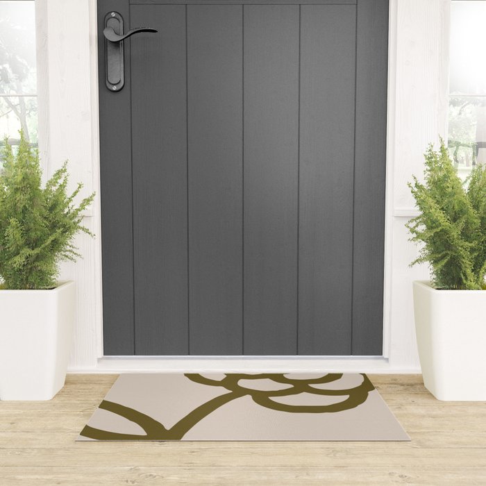 flowers feelings âÂ flower only Welcome Mat Gallery Image 3