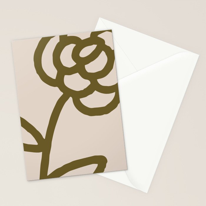 flowers feelings âÂ flower only Stationery Card Gallery Image 2