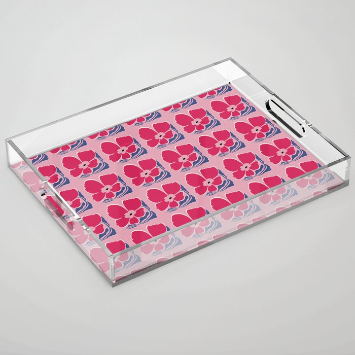 Big Blooming II Acrylic Tray Gallery Image 1