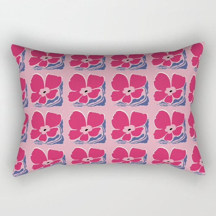 Big Blooming II Rectangular Pillow Gallery Image 1