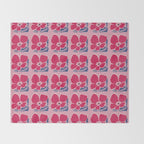 Big Blooming II Throw Blanket Gallery Image 2