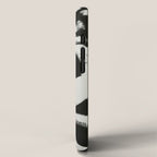 Black & White Abstract Collage #1 iPhone Case Gallery Image 2
