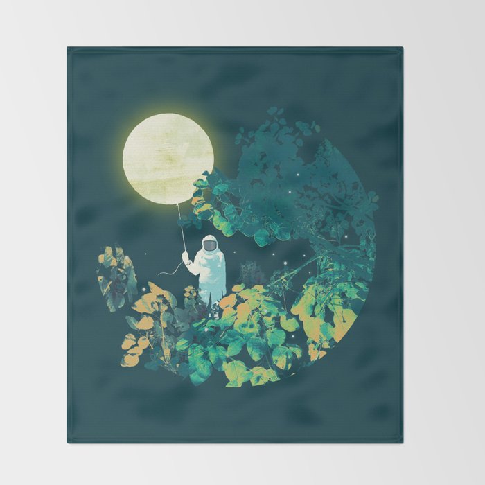 Goodnight, goodbye Throw Blanket Gallery Image 2