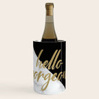 Hello Gorgeous, Meme, Marble and Black Wine Chiller Gallery Image 1