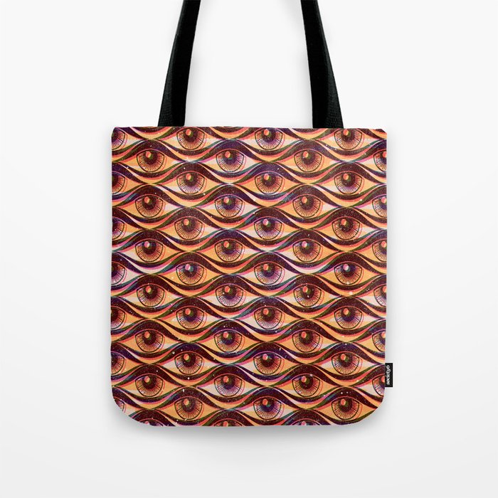 Hypnotized - vintage gold Tote Bag Gallery Image 1