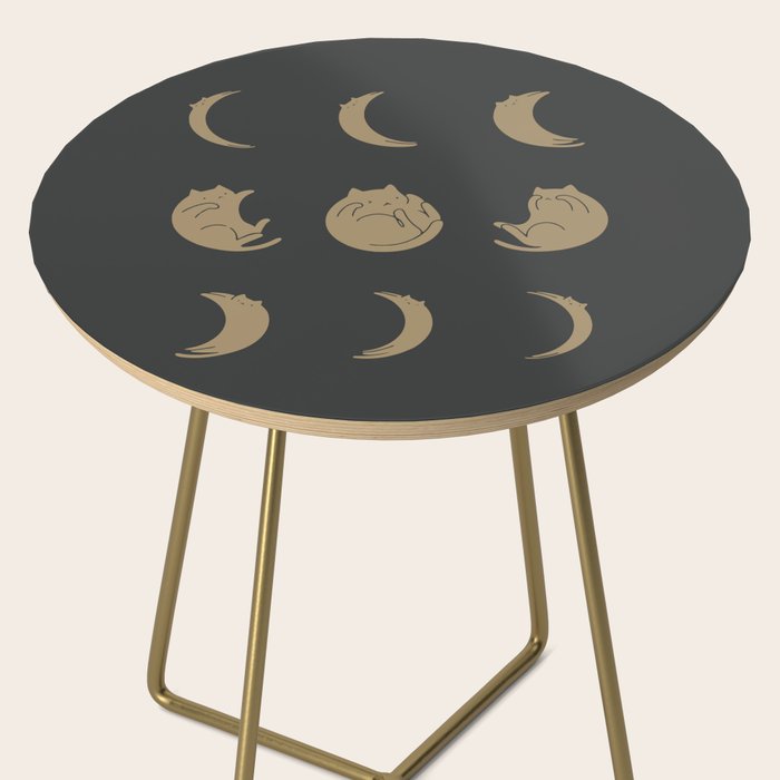 Cat Landscape 136: Cat Moon Side Table Gallery Image 2