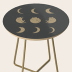 Cat Landscape 136: Cat Moon Side Table Gallery Image 2