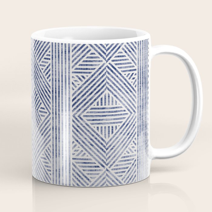 AMAI GEO DENIM Coffee Mug Gallery Image 1