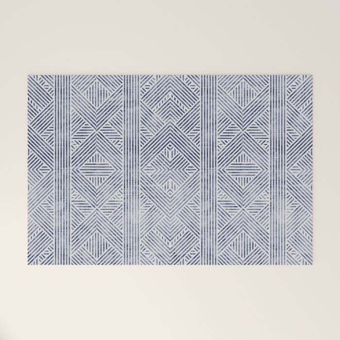 AMAI GEO DENIM Welcome Mat Gallery Image 1