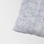 AMAI GEO DENIM Pillow Sham Gallery Image 4