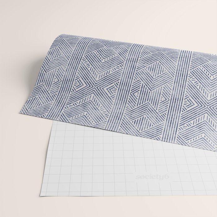 AMAI GEO DENIM Wrapping Paper Gallery Image 2