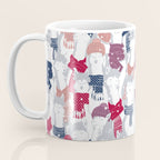 Happy llamas Christmas Choir III Coffee Mug Gallery Image 3