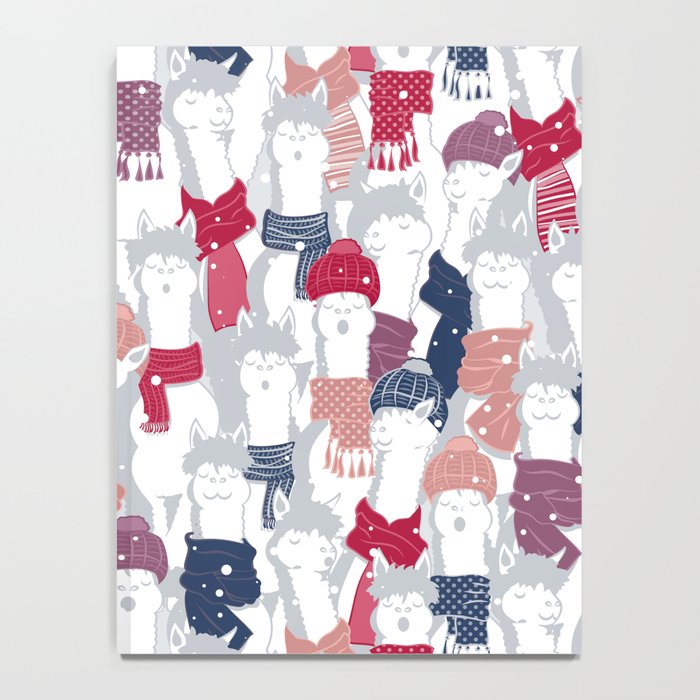 Happy llamas Christmas Choir III Notebook Gallery Image 4