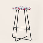 Happy llamas Christmas Choir III Stool Gallery Image 1