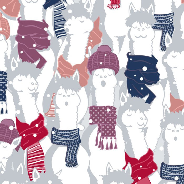Happy llamas Christmas Choir III Coffee Mug Gallery Image 2