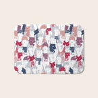 Happy llamas Christmas Choir III Bath Mat Gallery Image 1