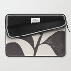 Linocut Houseplant #3 Laptop Sleeve Gallery Image 2