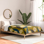 Gold Floral Comforter Gallery Image 2