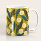 Gold Floral Coffee Mug Gallery Image 1