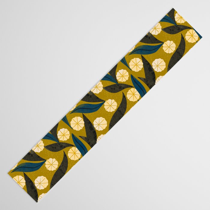 Gold Floral Table Runner Gallery Image 3